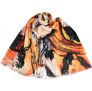 Bavlněný šátek / šála 70x170 cm Varianta: 4 krémová světlá, Balení: 1 ks