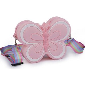 Dětská kabelka motýl 14x11 cm Varianta: 1 růžová nejsv., Balení: 1 ks