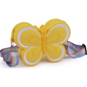 Dětská kabelka motýl 14x11 cm Varianta: 2 žlutá, Balení: 1 ks