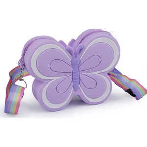 Dětská kabelka motýl 14x11 cm Varianta: 3 fialová nejsvětlejší, Balení: 1 ks