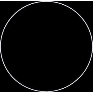 Kovový kruh na lapač snů / k dekorování Ø30 cm Varianta: bílá, Balení: 1 ks
