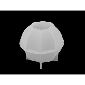 Silikonová forma na výrobu svíček a odlitků Varianta: 1 bílá, Balení: 1 ks