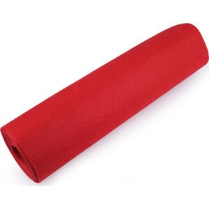 Plsť / filc šíře 50 cm Varianta: 4 (F01) červená, Balení: 5 m