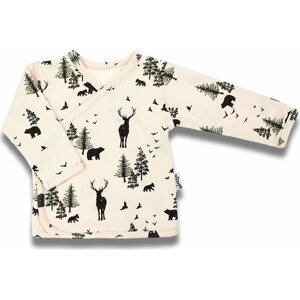 Kojenecká bavlněná košilka Nicol Bambi 56 (0-3m)