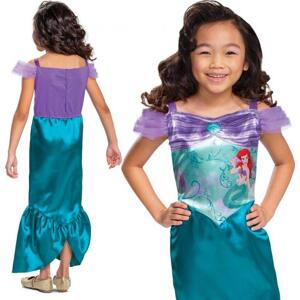 Disguise Základní kostým Ariel - Princezna Malá mořská víla (licence), velikost M (7-8 let)