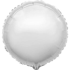 Flexmetal Fóliový balónek 9" FX - "kulatý" (stříbrný)