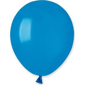 Balónky A50 pastelové 5" - modré 10/100 ks.