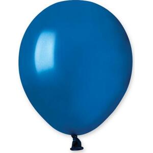 AM50 kovové 5" balónky - tmavě modrá 54/100 ks.