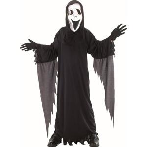 Godan / costumes Souprava Scream (kostým, kapuce s maskou), velikost 120/130 cm