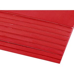 Samolepicí pěnová guma Moosgummi 20x30 cm Varianta: 16 červená, Balení: 10 ks