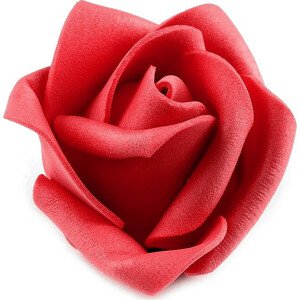 Dekorační pěnová růže Ø4,5 cm Varianta: 9 červená, Balení: 10 ks