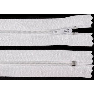 Spirálový zip šíře 3 mm délka 30 cm pinlock Varianta: 101 bílá, Balení: 1 ks