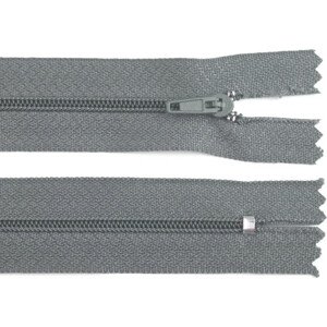 Spirálový zip šíře 3 mm délka 50 cm pinlock Varianta: 319 šedá ocelová, Balení: 1 ks