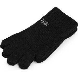 Dámské / dívčí pletené rukavice Varianta: 11 černá, Balení: 1 pár