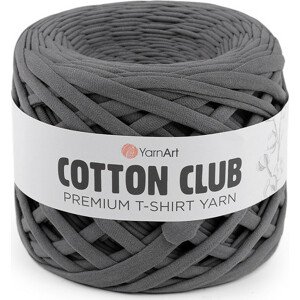 Pletací příze Cotton Club 310 g Varianta: 5 (7301) šedá, Balení: 1 ks