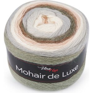 Pletací příze Mohair de Luxe 150 g Varianta: 3 (7403) mentolová, Balení: 1 ks