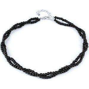 Perlový náhrdelník Varianta: 6 (80) černá, Balení: 1 ks