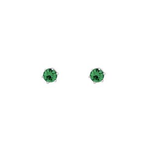 Náušnice jablonecká bižuterie Varianta: 4 emerald, Balení: 1 pár