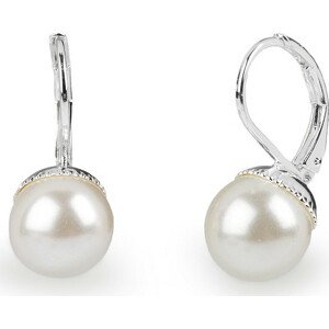 Perlové náušnice jablonecká bižuterie Varianta: 1 perlová, Balení: 1 pár