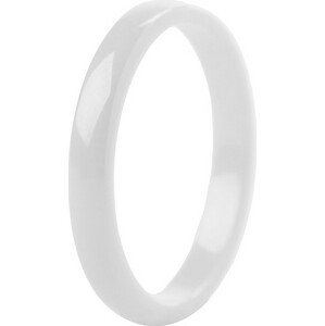 Keramický prsten Varianta: 4 (vel. 9) bílá, Balení: 1 ks