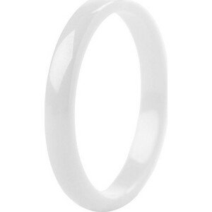 Keramický prsten dámský i dívčí Varianta: 2 (vel. 5) bílá, Balení: 1 ks