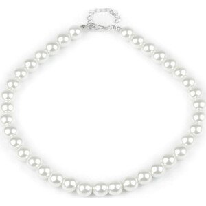 Perlový náhrdelník Varianta: 1 perlová, Balení: 1 ks