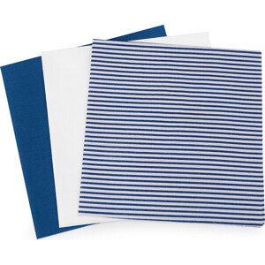 Sada látek na patchwork 40x40 cm Varianta: 60 modrá, Balení: 1 sada