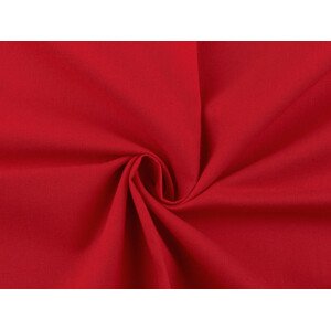 Bavlněná látka / plátno jednobarevná Varianta: 10 (12) červená šarlatová, Balení: 1 m