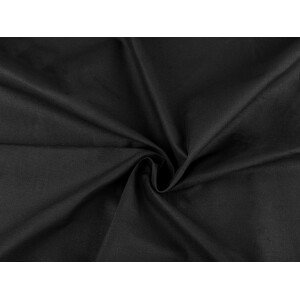 Bavlněná látka / plátno jednobarevná Varianta: 20 (black) černá, Balení: 1 m