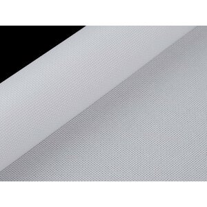 Vyšívací tkanina Kanava 54 oček šíře 50 cm Varianta: 1 bílá, Balení: 5 m
