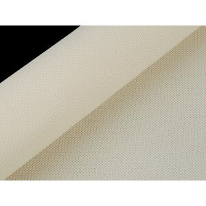 Vyšívací tkanina Kanava 54 oček šíře 50 cm Varianta: 2 vanilková, Balení: 5 m