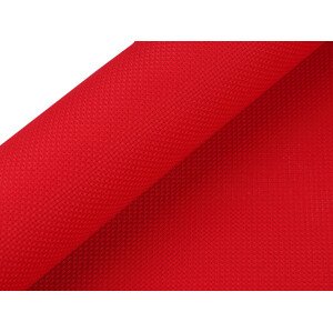 Vyšívací tkanina Kanava 54 oček šíře 50 cm Varianta: 5 červená, Balení: 5 m