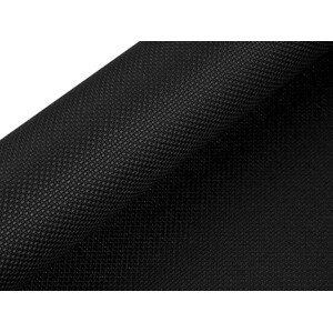 Vyšívací tkanina Kanava 54 oček šíře 50 cm Varianta: 8 černá, Balení: 5 m