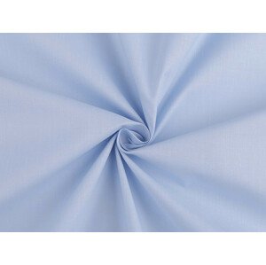 Bavlněná látka / plátno jednobarevná Varianta: 44 (91) modrá jemná, Balení: 1 m