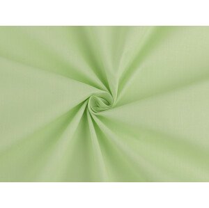 Bavlněná látka / plátno jednobarevná Varianta: 48 (12) zelená past.sv., Balení: 1 m
