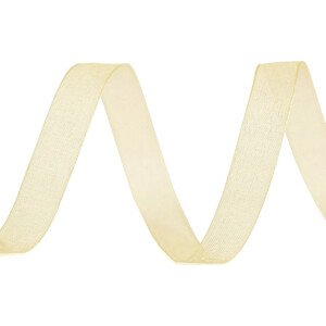 Monofilová stuha šíře 10 mm Varianta: 12 vanilková, Balení: 5 m