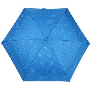 Skládací mini deštník s puntíky Varianta: 3 modrá sytá, Balení: 1 ks