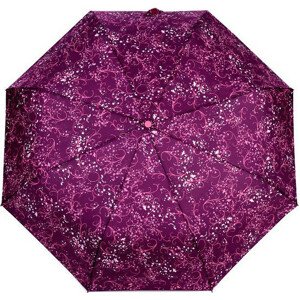 Dámský skládací vystřelovací deštník Varianta: 2 fialová, Balení: 1 ks