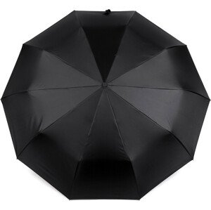 Skládací deštník s led světlem v rukojeti Varianta: 1 černá, Balení: 1 ks