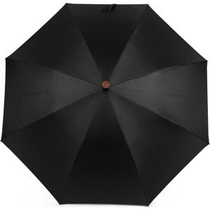 Deštník s vycházkovou holí Varianta: černá, Balení: 1 ks