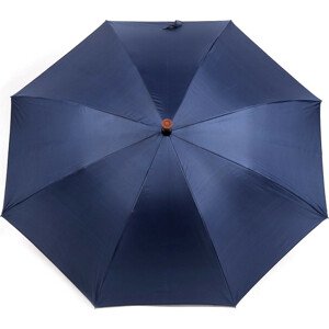 Deštník s vycházkovou holí Varianta: modrá tmavá, Balení: 1 ks