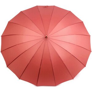 Dámský vystřelovací deštník Varianta: 2 růžová rubínová, Balení: 1 ks