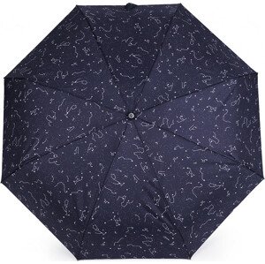Dámský mini skládací deštník Varianta: 9 modrá tmavá, Balení: 1 ks