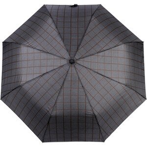 Pánský skládací deštník Varianta: 9 černá hnědá, Balení: 1 ks