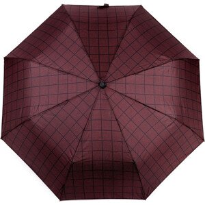 Pánský skládací deštník Varianta: 11 bordó sv., Balení: 1 ks