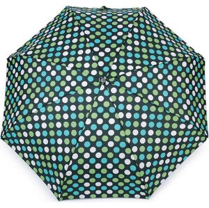 Dámský mini skládací deštník puntík Varianta: 2 olivová zeleň, Balení: 1 ks