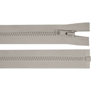 Kostěný zip šíře 5 mm délka 100 cm bundový Varianta: 310 šedobéžová, Balení: 1 ks