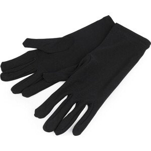 Společenské rukavice dámské Varianta: 5 (22-24cm) černá, Balení: 12 pár