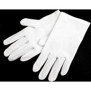 Společenské rukavice pánské Varianta: (vel.XL) bílá, Balení: 1 pár