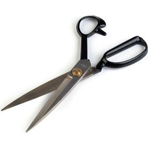 Krejčovské nůžky délka 25,5 cm / 10" Varianta: černá, Balení: 1 ks